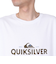 クイックシルバー（Quiksilver）TYPED OUT ST 半袖Tシャツ 25SPQST251007WHT