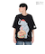 ゴースローキャラバン（GOSLOWCARAVAN）味噌ピーチキンバーガーゾウ ビッグ Tシャツ 341963 BLK