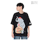 ゴースローキャラバン（GOSLOWCARAVAN）味噌ピーチキンバーガーゾウ ビッグ Tシャツ 341963 BLK