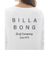 ビラボン（BILLABONG）ラッシュガード 長袖 MORFY ロゴ 長袖 ボートネック Tシャツ BF013856 WHT