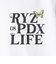 ライズ（RYZ）BUTTERFLY 半袖Tシャツ RZ10DD25SS0027 WHT