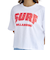 ビラボン（BILLABONG）SURF WIDE クロップド半袖Tシャツ BF01C204 WHT