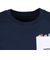 チャムス（CHUMS）キッズ　チャムリーズマーケット ポケットTシャツ CH21-1367-N001