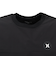 ハーレー（HURLEY）ファントム ウーブン アイコン オーバーサイズド 半袖Tシャツ MUSS251021-BLK