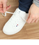 ルコックスポルティフ（lecoqsportif）スニーカー ラ ローラン SL ホワイト グレー QL1VJC02WG スポーツシューズ タウン 軽量 消臭 …