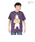 ゴースローキャラバン（GOSLOWCARAVAN）DOMDOM×GSC 手作り厚焼きたまごバーガークマ Tシャツ 341961 VLT バイオレット