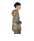 ゴースローキャラバン（GOSLOWCARAVAN）メッシュ防蚊加工 総柄プリントパーカー ジャケット 340216 ブラウン