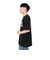 ゴースローキャラバン（GOSLOWCARAVAN）RAY綿 猫と麦酒TEE 麦酒風呂2 半袖Tシャツ 342611 BLK ブラック 冷感