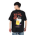 ゴースローキャラバン（GOSLOWCARAVAN）RAY綿 猫と麦酒TEE 麦酒風呂2 半袖Tシャツ 342611 BLK ブラック 冷感