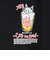 ゴースローキャラバン（GOSLOWCARAVAN）RAY綿 猫と麦酒TEE 麦酒風呂2 半袖Tシャツ 342611 BLK ブラック 冷感
