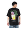 ゴースローキャラバン（GOSLOWCARAVAN）RAY綿 猫と麦酒TEE 無限麦酒2 半袖Tシャツ 342610 BLK ブラック 冷感