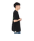 ゴースローキャラバン（GOSLOWCARAVAN）RAY綿 猫と麦酒TEE 無限麦酒2 半袖Tシャツ 342610 BLK ブラック 冷感