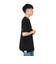 ゴースローキャラバン（GOSLOWCARAVAN）RAY綿 猫と麦酒TEE 無限麦酒2 半袖Tシャツ 342610 BLK ブラック 冷感