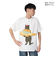 ゴースローキャラバン（GOSLOWCARAVAN）DOMDOM×GSC びたびたバターフィッシュ猫 半袖Tシャツ 341962 WHT ホワイト