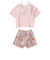 ロキシー（ROXY）水着 3点セット ラッシュTシャツ付き ジュニア MINI ARTSY FLORAL 25SPTSW251102PBG