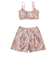 ロキシー（ROXY）水着 3点セット ラッシュTシャツ付き ジュニア MINI ARTSY FLORAL 25SPTSW251102PBG