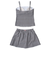 ロキシー（ROXY）タンキニ 上下セット セパレーツ水着 ジュニア MINI PICNIC GINGHAM 25SPTSW251101BLK