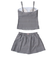 ロキシー（ROXY）タンキニ 上下セット セパレーツ水着 ジュニア MINI PICNIC GINGHAM 25SPTSW251101BLK