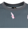 ゴースローキャラバン（GOSLOWCARAVAN）半袖Tシャツ ストレッチサッカー 総柄プリントTシャツ 346124 CCL チャコールグレー 速乾