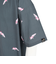 ゴースローキャラバン（GOSLOWCARAVAN）半袖Tシャツ ストレッチサッカー 総柄プリントTシャツ 346124 CCL チャコールグレー 速乾