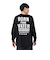 ハーレー（HURLEY）ファントム ボーン フロム ウォーター オーバーサイズ 長袖 Tシャツ MULS251026-BLK