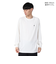 ハーレー（HURLEY）ファントム ボーン フロム ウォーター オーバーサイズ 長袖 Tシャツ MULS251026-WHT