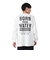 ハーレー（HURLEY）ファントム ボーン フロム ウォーター オーバーサイズ 長袖 Tシャツ MULS251026-WHT