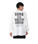 ハーレー（HURLEY）ファントム ボーン フロム ウォーター オーバーサイズ 長袖 Tシャツ MULS251026-WHT