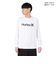 ハーレー（HURLEY）ファントム ラッシュガード ワンアンドオンリー 長袖 Tシャツ MSRG251008-WHT