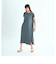 ロキシー（ROXY）ロングワンピース サイドフリンジ コットン LABYRINTH DRESS 25SURDR252031BBK