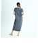 ロキシー（ROXY）ロングワンピース サイドフリンジ コットン LABYRINTH DRESS 25SURDR252031BBK