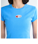 ロキシー（ROXY）FUN & ALIVE 半袖Tシャツ ショート丈 チビT 丈短め ヘリテージロゴ 25SURST252058BLU