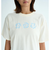 ロキシー（ROXY）半袖Tシャツ ドロップショルダー ヘリテージロゴ HANGLOOSE 25SURST252042NAT