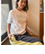 ロキシー（ROXY）半袖Tシャツ ドロップショルダー ヘリテージロゴ HANGLOOSE 25SURST252042NAT