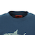 クリフメイヤー（KRIFF MAYER）ジュニア 楽LUCK-Tシャツ サメ J2444307:79:NAVY