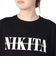ニキータ（NIKITA）QD オーバーサイズド 半袖 Tシャツ NKT24SS005-BLK