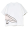 ゴースローキャラバン（GOSLOWCARAVAN）ウーパールーパーゆったりTシャツ 341916 WHT