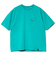 ゴースローキャラバン（GOSLOWCARAVAN）スクエアロゴゆったりTシャツ 341915B GRN