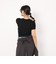 ハーレー（HURLEY）半袖Tシャツ レディース RIB ニット WSS2320004-BLK