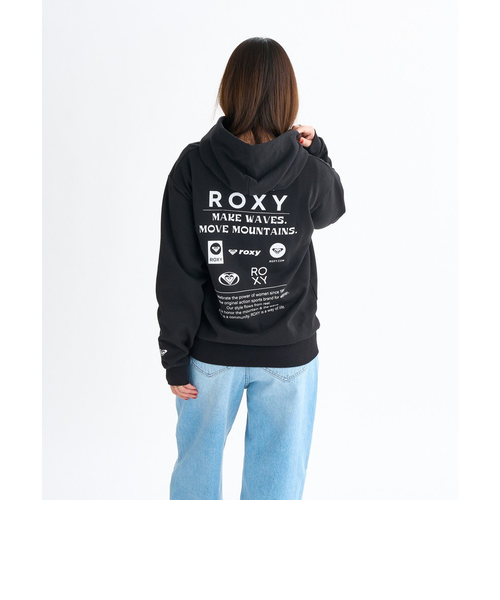 ロキシー（ROXY）HISTORICAL LOGO ジップアップフーディ