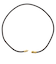 ファイテン（PHITEN）磁器チタンネックレス BULLET GLD 0219TG805153