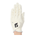 ゴルフ 左手用 TOUR GLOVE 人工皮革 ショートスペック GLG12WH Short