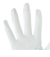 クランク（CLUNK）ゴルフ 両手用 ゴルフグローブ CL5KWG11 WHT