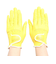 パフォーマンスギア（PG）ゴルフ 両手用 カラーテックグローブ PGKSC2T1901 YEL