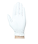 ロイヤルコレクション（ROYALCOLLECTION）ゴルフグローブ 左手用 夏 接触冷感 吸汗速乾 HIGHgRIP&COLD RCG-2204 WH×BU