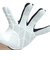 ゴルフ 左手用 ゼクシオ グローブ シリコン WH GGG-X018 WHT