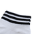アディダス（adidas）ゴルフ アンクル丈 スリーストライプス クッションソックス MGR64-HT5776 WH/BK