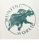 ハンティングワールド（HUNTING WORLD）ゴルフ キャディバッグ カート式 9型 5分割 帆布 HW-003 IVORY/GRN