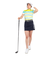 ビバハート（VIVA HEART）ゴルフウェア ストレッチgolfスカート 012-78240-098