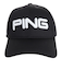 ピン（PING）ゴルフ デオゼロ ツアーキャップ HW-P2301 DEO.0 CAP BK 36785